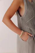 Lovely Layers Stretch Bracelet Set in Ivory