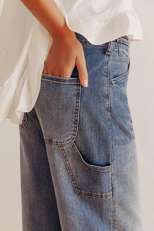 The Coralie High Waist Wide Leg Jean