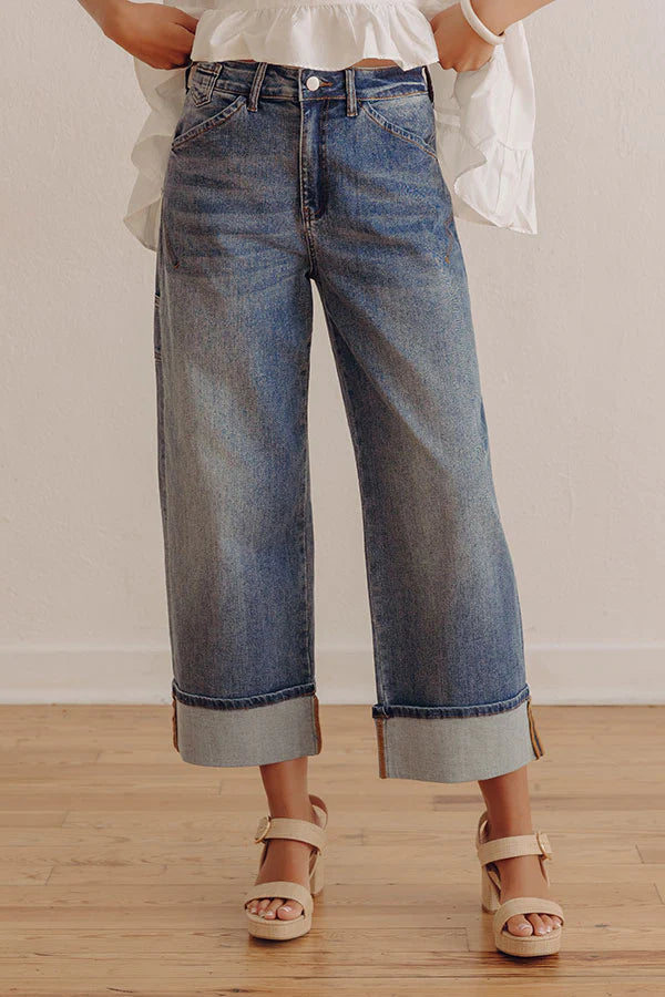 The Coralie High Waist Wide Leg Jean