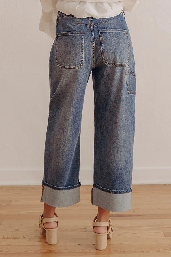 The Coralie High Waist Wide Leg Jean