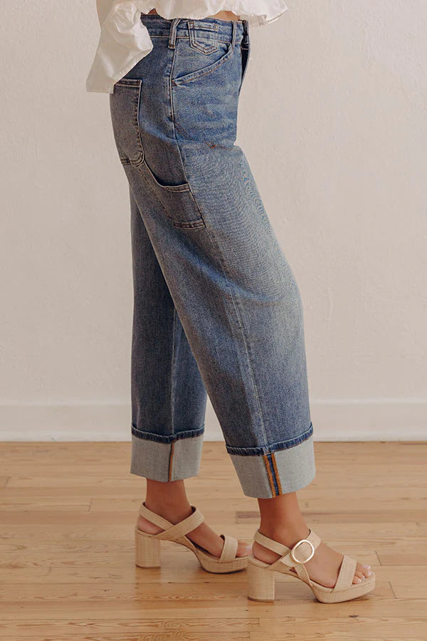 The Coralie High Waist Wide Leg Jean