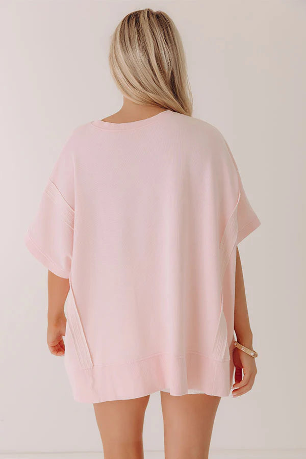 Essential Ease Oversized Terry Tee